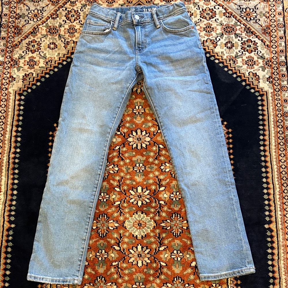 GAP Kids Light Blue Straight Leg Jeans